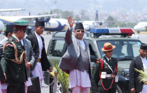 मोदीको शपथग्रहणमा सहभागी हुन प्रधानमन्त्री दाहाल भारत प्रस्थान