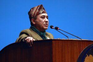 जोखिम न्यूनीकरण सम्बन्धी ऐन व्यवस्थित गर्न सांसद शर्माको ध्यानाकर्षण