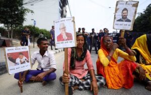 मधेशवासीको बानेश्वरमा प्रदर्शन:लापता, तपाई कहाँ ?, हामी यहाँ !