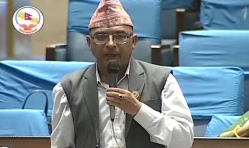 मेटमणि चौधरीलाई देशद्रोहको मुद्दा लगाउन एमाले सांसदको माग