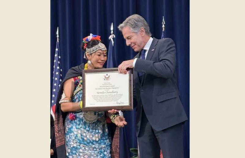 कमलरी अभियन्ता उर्मिला चौधरीलाई अन्तर्राष्ट्रिय अवार्ड