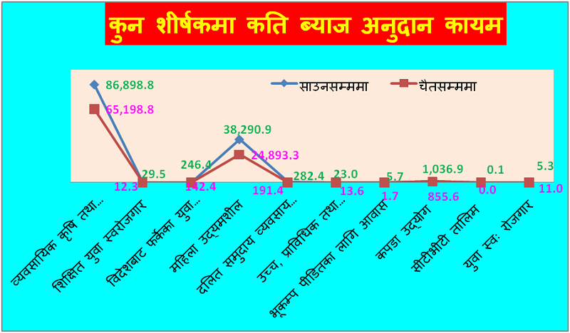 ९ महिनामा २८ प्रतिशतले खुम्चियो सहुलियतपूर्ण कर्जा
