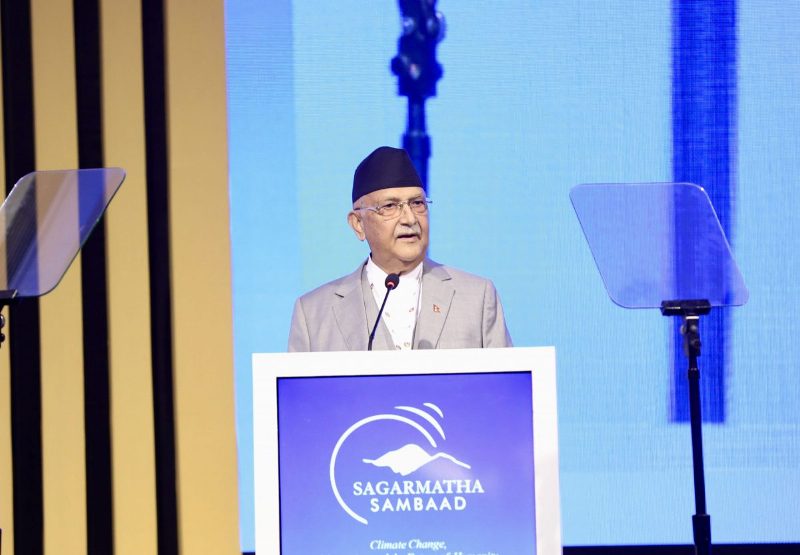 हिमाल जोगाउनु पृथ्वी, महासागर र मानवता जोगाउनु हो : प्रधानमन्त्री