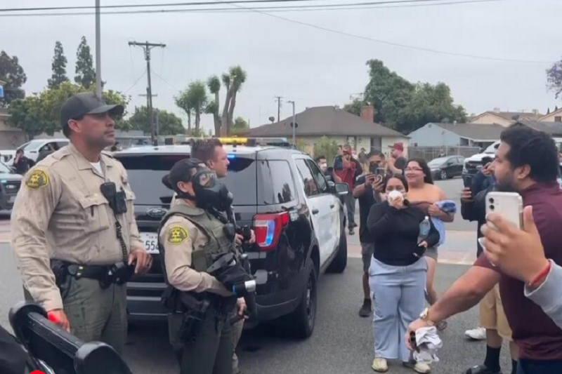 ट्रम्पको निर्णयविरुद्ध गभर्नरको आपत्ति : लस एञ्जलसमा प्रदर्शन रोक्न २ हजार गार्ड खटाइयो