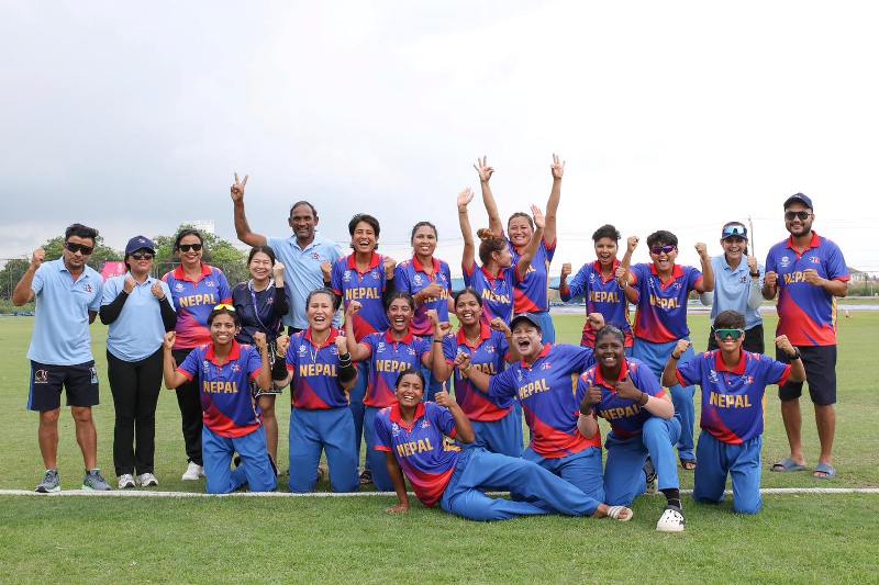 महिला टी–२० विश्वकपको ग्लोबल छनोट आयोजना नेपालमा हुने