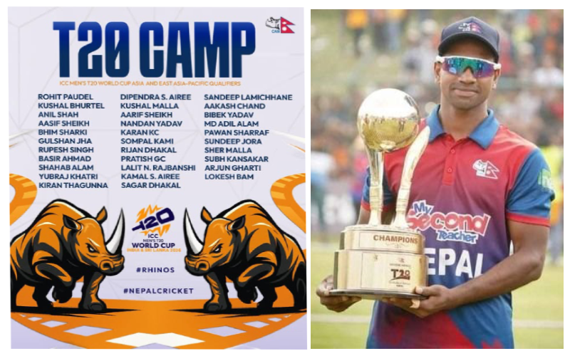 विश्वकप क्वालिफायरका लागि क्लोज क्याम्प घोषणा : आदिल आलमको कमब्याक