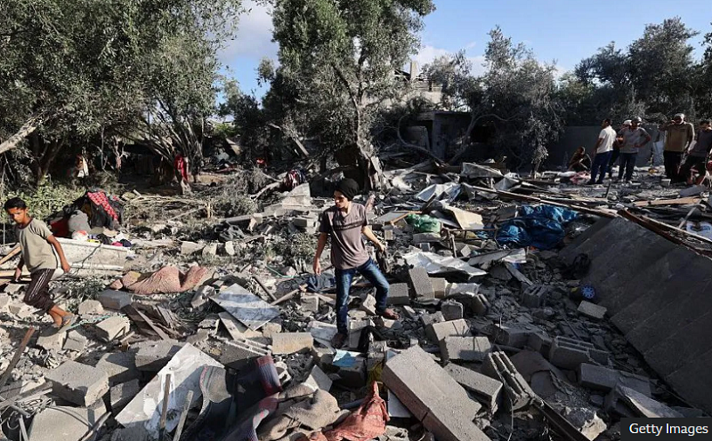 गाजामा पानीको लाइनमा हवाई आक्रमण, ६ बालबालिकासहित १० जनाको मृत्यु