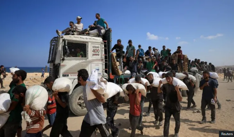 गाजामा सहायता लिन आएका नागरिकमाथि इजरायली गोलाबारी