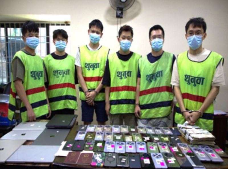 डेटिङ एप र क्रिप्टो कारोबारमा संलग्न ६ चिनियाँ नागरिकसहित ५२ जना पक्राउ