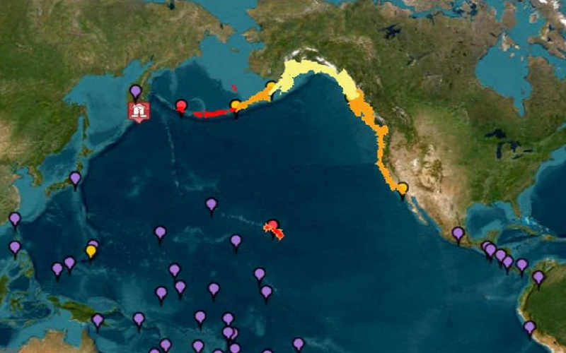 भूकम्पपछिको सुनामी त्रासः अमेरिका, जापान र रसियामा लाखौंलाई सुरक्षित स्थानमा जान निर्देशन