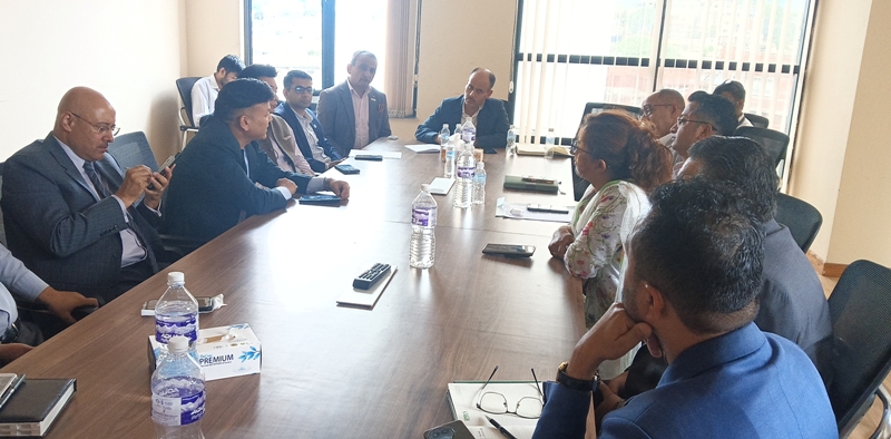 जलविद्युत क्षेत्रको बीमा सम्बन्धी समसामयिक विषयमा छलफल