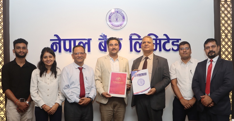 नेपाल बैंक र ओम अध्याय रिट्रिट प्रा.लि. बीच सम्झौता