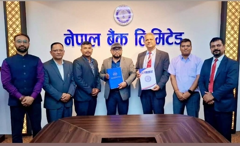 नेपाल बैंक र माउन्टेन भिस्टा रिट्रिटबीच सम्झौता, ग्राहकलाई छुट सुविधा