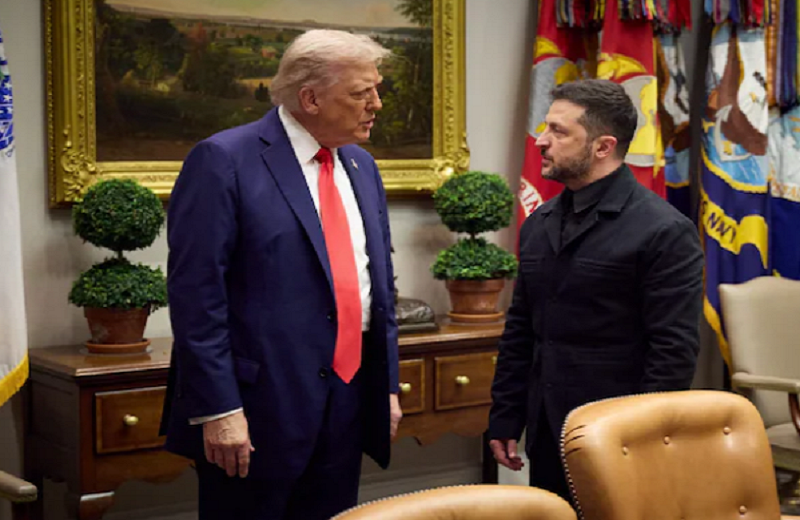 ट्रम्पसँग युक्रेनले गर्‍यो १०० अर्ब डलरको हतियार सम्झौता प्रस्ताव