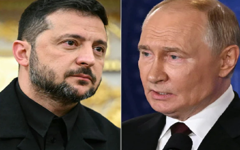 पुटिन–जेलेंस्कीबीच भेटवार्ता न्यून