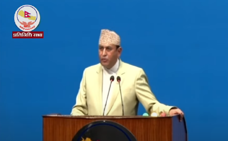 समितिको सभापतिबाट रामहरि खतिवडाले दिए राजीनामा