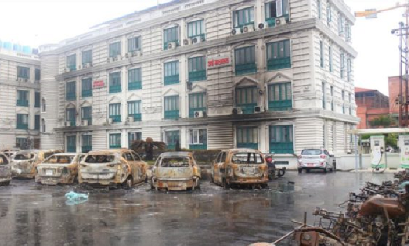 जेनजी आन्दोलनमा जलेका २९ सरकारी सवारीको मर्मत, लागत झण्डै २३ लाख