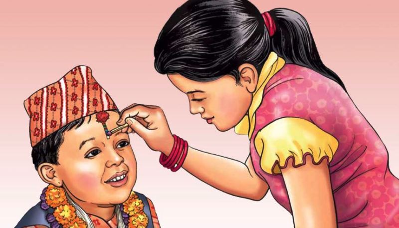 आज तिहारकाे मुख्य दिन भाइटीका, उत्तम साइत ११:३९ बजे