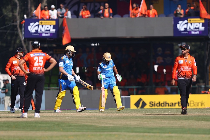 एनपीएल दोस्रो सिजनः चितवनद्वारा कर्णाली ४ विकेटले पराजित