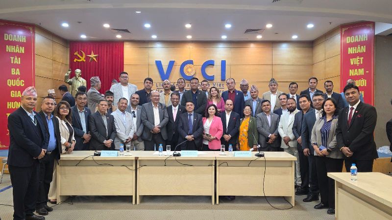 नेपाल र भियतनामका व्यवसायीबीच आर्थिक सन्बन्ध विस्तारमा छलफल, महासंघ र भियतनाम चेम्बरबीच सहकार्य हुने