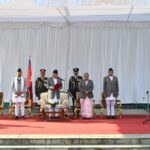 नवनियुक्त परराष्ट्रमन्त्री बालानन्द शर्माले लिए शपथ