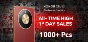HONOR X9d को ऐतिहासिक सफलता : पहिलो दिनमै १,०००+ युनिट बिक्री