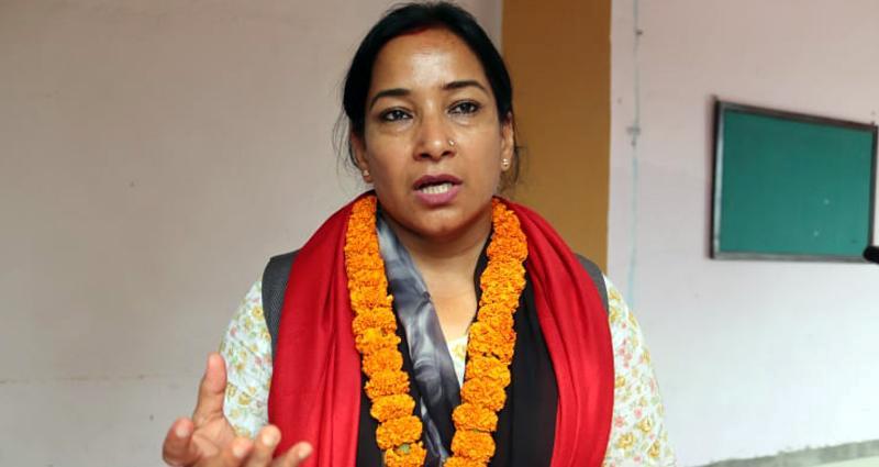 चुनावै नभई नतिजा सार्वजनिक भएपछि रेनु दाहालले जनाइन् आपत्ति, के भनिन् ?