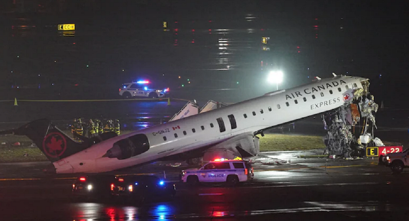 न्यूयोर्कमा विमान दुर्घटना