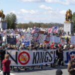 अमेरिकामा राष्ट्रपति ट्रम्पविरुद्ध ‘नो किंग्स’ प्रदर्शन, ८० लाख मानिस सडकमा