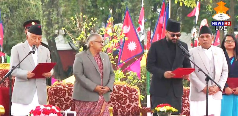 बालेनले लिए प्रधानमन्त्री पदको शपथ