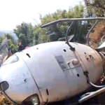 खोटाङमा एयर डाइनेष्टिको हेलिकप्टर दुर्घटना