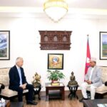 परराष्ट्रमन्त्रीसँग नेपालका लागि जापानका राजदूत तोरूको शिष्टाचार भेट