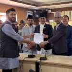 सभामुख पदका लागि डीपी अर्यालले दिए उम्मेदवारी