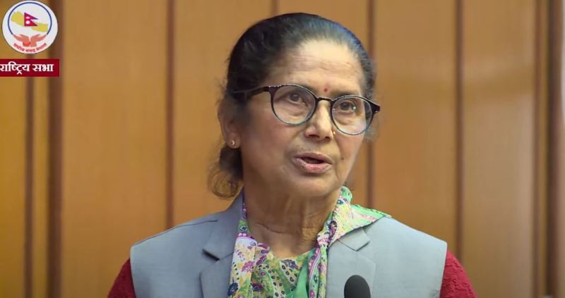 कांग्रेस राष्ट्रिय सभा दलको नेतामा कमला पन्त मनोनीत