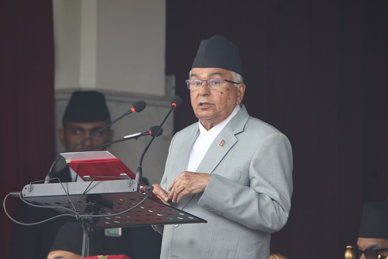 गणतन्त्र सुदृढ बनाउन सबै एकताबद्ध हुनुपर्छ : राष्ट्रपति पौडेल
