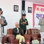 कर्णालीका नवनियुक्त मुख्यमन्त्री शाहीले लिए शपथ