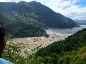 चीनमा थुनिएको नदीको ताल अझै खुलेन, नेपालमा बाढीको उच्च जोखिम कायमै