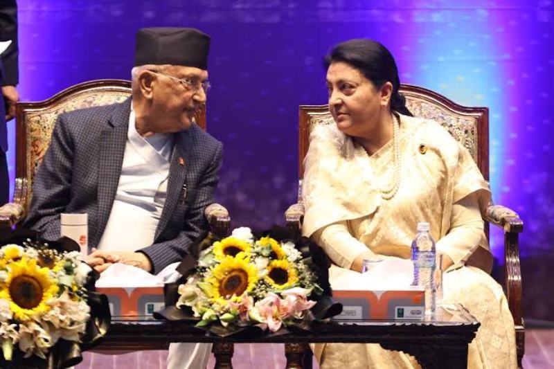 पूर्वराष्ट्रपति भण्डारी एमालेको वरिष्ठ नेतामा प्रस्तावित