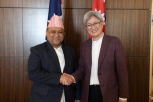 परराष्ट्रमन्त्री खनाल र अष्ट्रेलियाकी विदेशमन्त्री वङबीच मेलबर्नमा भेटवार्ता
